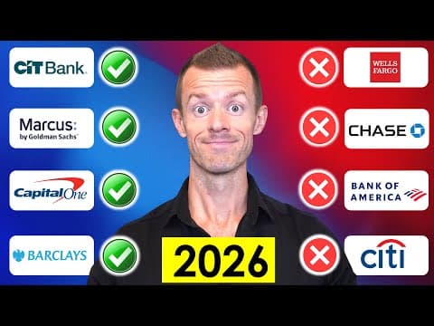 #1 Best Bank Accounts 2026 (high Yield Savings)