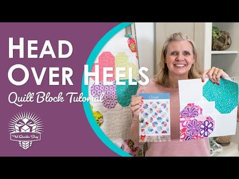 We love this cute, bright, easy quilt combo! Head Over Heels 💖 Cluck Cluck Sew 🐔 Me & My Sister 💐