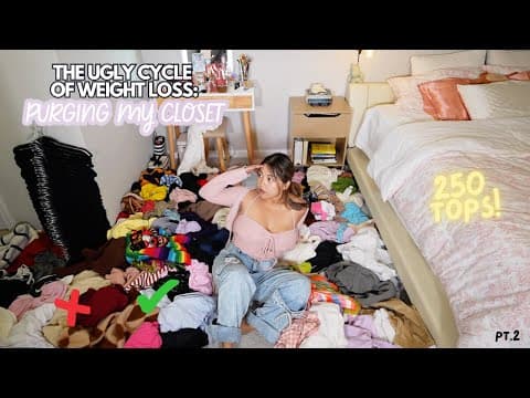 Purging *250 Shirts* I Kept Until I Was Good Enough (actually Insane) | Pt.2