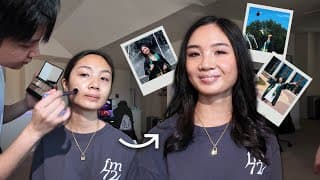 Doing My Sister's Makeup For Her Graduation Photos 🎓🏫