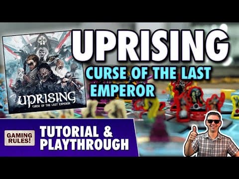 Uprising: Curse Of The Last Emperor - Tutorial & Playthrough