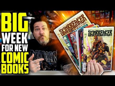 New Comic Book Day Reviews | Power Rangers Tmnt | Motu | Skinbreaker