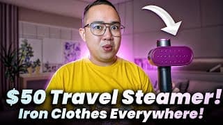 This $50 Travel Steamer Works Everywhere!