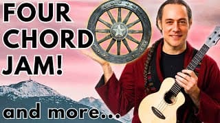 Easy Ukulele Tutorial: Master "wagon Wheel" + Exclusive Fingerstyle Tips!