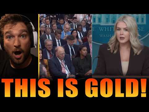 Reporter Yells At Karoline Leavitt And Quickly Finds Out