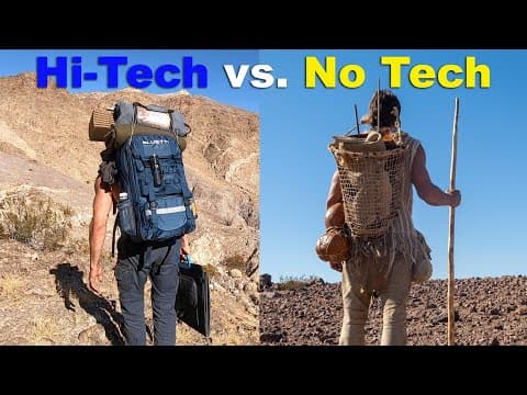 Primitive Survival Vs Modern Gear (insane Windstorm)