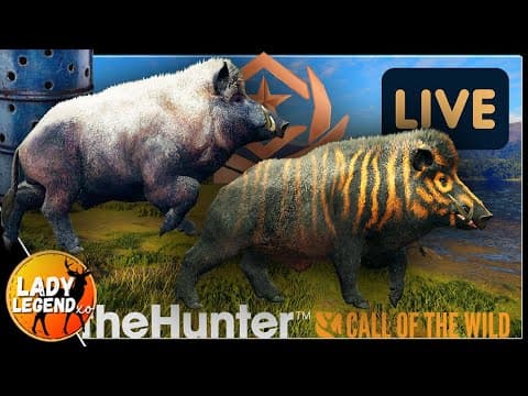 4,809 Kills Into The Great One Boar Grind & He Needs To Spawn Today - Live!!!