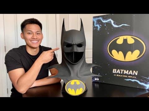 This Batman Cowl Replica Is Insane! | The Flash