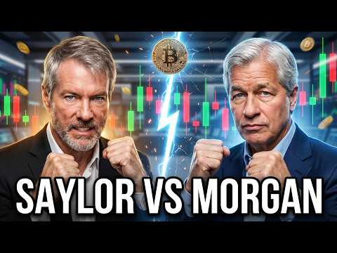 Saylor Vs Jpmorgan: The Crypto War That Decides 2026