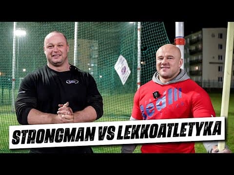 Strongman Challenge: Lekkoatletyka! 🔥 Czajkowski X Ziółkowski | Oszczep | Dysk