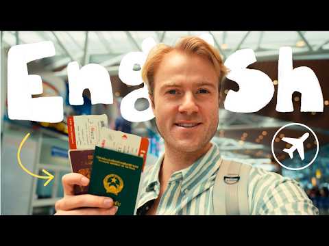 Learn English At The Airport ✈️ Vietnam To Seoul 🇻🇳🇰🇷 Comprehensible Input