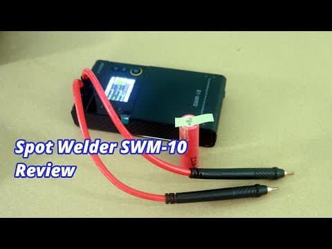 Fnirsi Swm-10 Spot Welder Review And Test