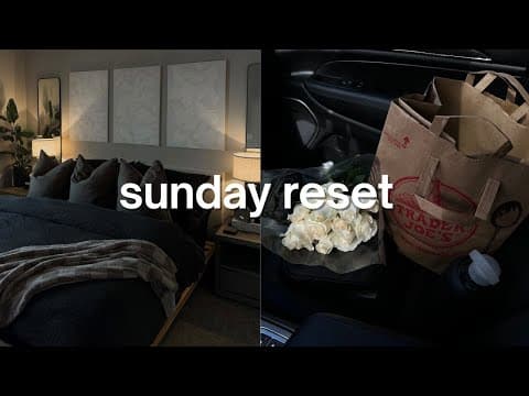 Sunday Reset🧺🕯️☁️🤎