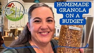 Homemade Granola On A Budget | January Pantry Challenge, What Is It?