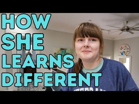 She Can't Learn The Same Way You Do