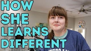 She Can't Learn The Same Way You Do