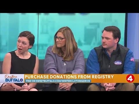 Daytime Buffalo: Winter Clothing Drive With Totally Buffalo And Cellino Plumbing | Sponsored By Musi