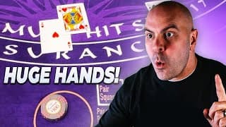 $5000 Blackjack - Neversplit10s Blackjack Strategy - Part 2 With Tips W/hello Millions