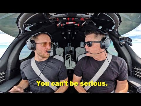 Cirrus Vision Jet G2+ Flight To 30,000 Feet! (it Gets Weird)