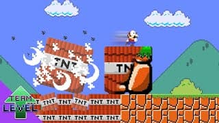 When Everything Mario Jumps On Turns To Tnt!