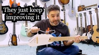 The Bestselling Silent Electro-acoustic Guitar Just Got Better - With Built-in Effects [hush-i Pro]