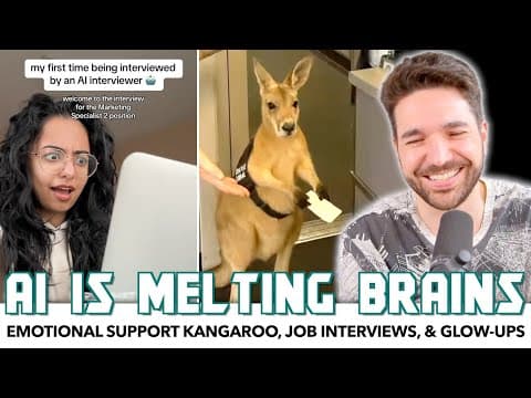 Viral Ai Kangaroo Fools Internet & Ai Hiring Bot Gets Sued