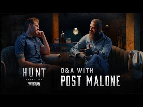 Q&a With Post Malone | #huntpartner | Hunt: Showdown 1896