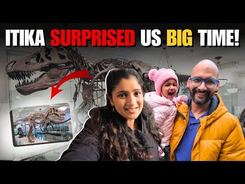 Itika Shocked Us At The Museum | Family Day Out In Nyc | Albeli Ritu