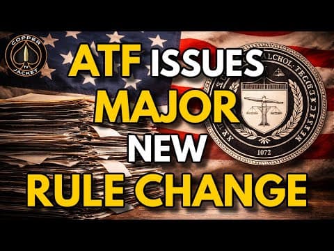 Big News: Atf Proposes New Rule For Long Standing Gun Law