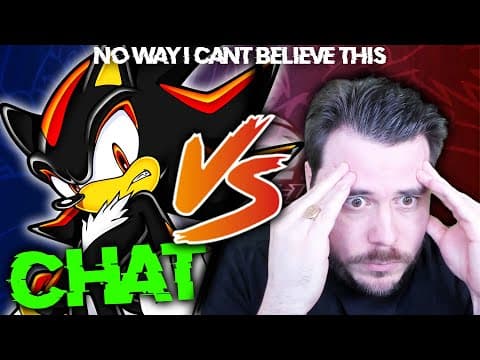You Control The Game... Again | Sonic Adventure 2 - Dark Story (crowd Control)