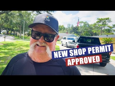 The City Approved My New Shop Build!