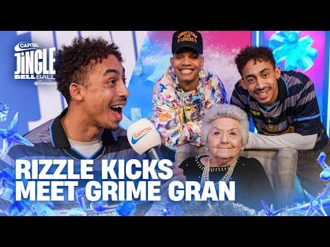 When Rizzle Kicks Met Grime Gran: Least Favourite Christmas Songs And Proposing To Jade? | Capital