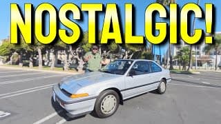 Driving A Car I Loved As A Kid: The First-generation 1986 Acura Integra!