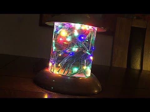 Making The Christmas Lantern!