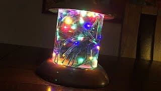 Making The Christmas Lantern!