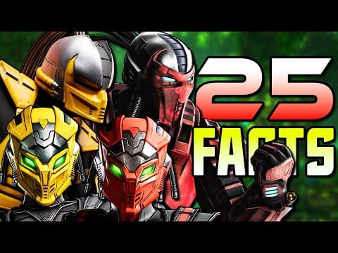 25 Facts About Cyrax & Sektor From Mortal Kombat That You Probably Didn't Know! | Mk 1 Khaos Reigns