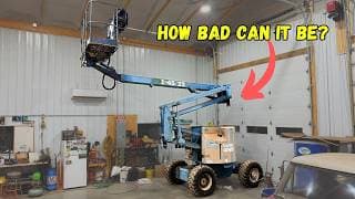 $1000 Salvage Man-lift Saved From The Scrap