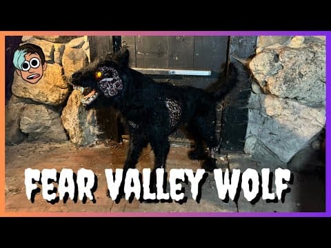 👻home Depot 2024 - Fear Valley Wolf Unboxing/setup!🎃