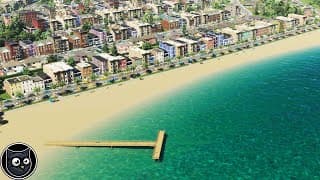 Building A Proper Beach Area In Cities Skylines 2 - The Emerald Isle | Citybuilder 2026 Part 05