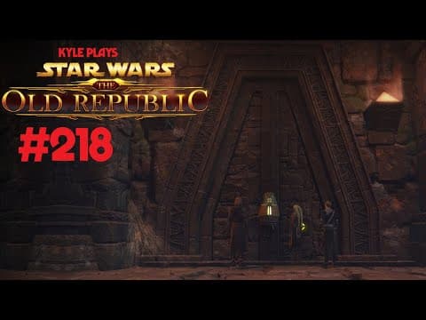 Kyle Plays Swtor #218 | Story Update 7.8 | Galactic Threads: The Library Of Nul/hoth Pursuit