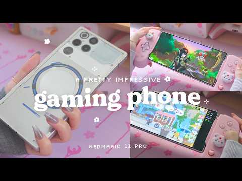 🫧 A Unique + Powerful Gaming Phone That Can Also Kinda Play Pc Games | Feat. Redmagic 11 Pro ✩