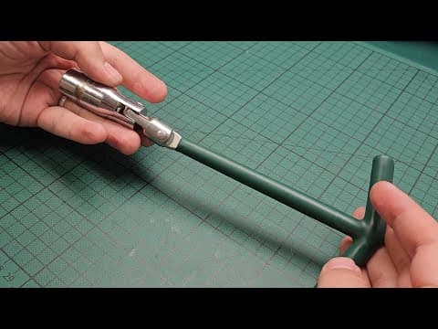 My Project Spark Plugs Spanner (from Lidl Or Kaufland) - Test And Review