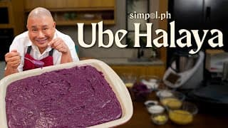 Ube Halaya Made Easy With Thermomix | Smooth & Creamy Filipino Dessert By Chef Tatung