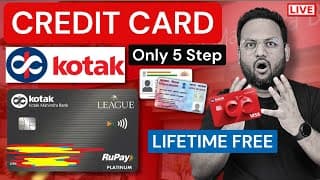 😱सबके लिए ✅ Kotak Credit Card Apply | Kotak Mahindra Bank Credit Card Apply | Kotak Credit Card 2026