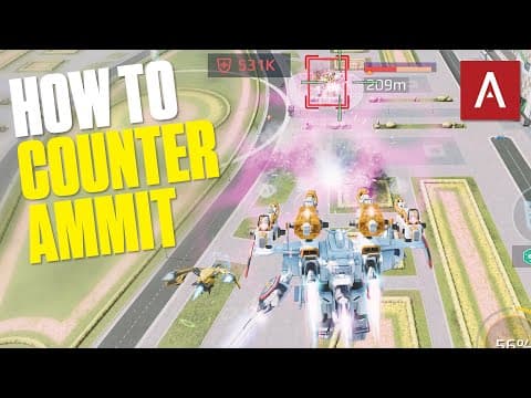War Robots - How To Stop Ammit | Ammit Guide