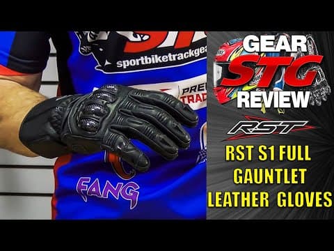The Best Motorcycle Glove Deal Of 2026! Rst S1 Full Gauntlet Leather Gloves