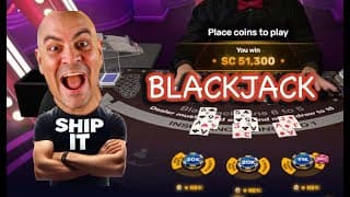 100,000 Blackjack - Biggest Hand Ever Jan 15 -  W/playfame