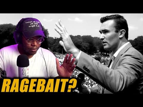 "charlie Kirk Is Our Mlk!"