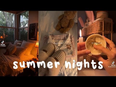 Night Routines Summer Edition 😛😛