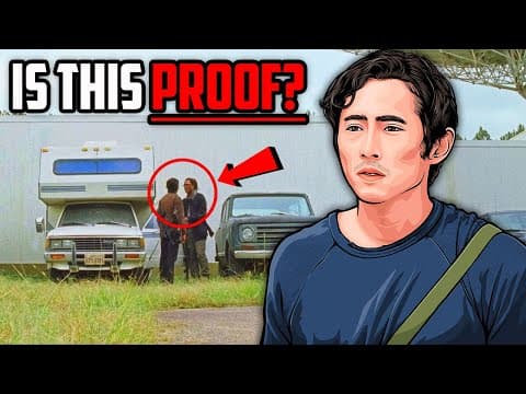Proof Glenn Wasn't Going To Die In The Walking Dead! The Worst Thing The Walking Dead Ever Did!